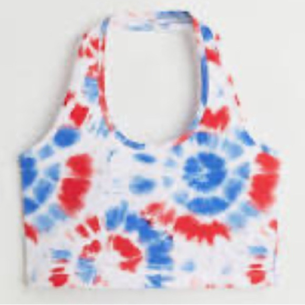 H & M Tie-Dye Halter Top